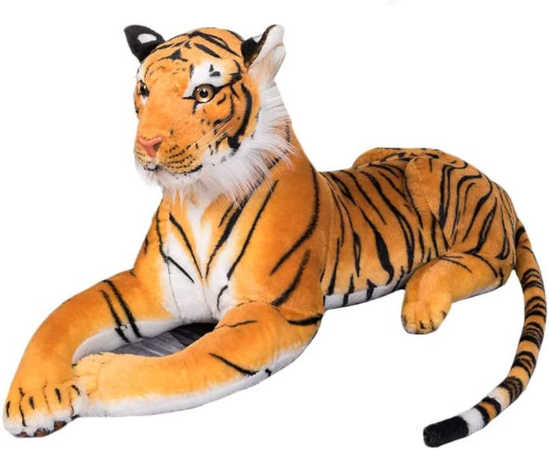 Plush Toy Tiger For Kids Gifts (tail Measurement