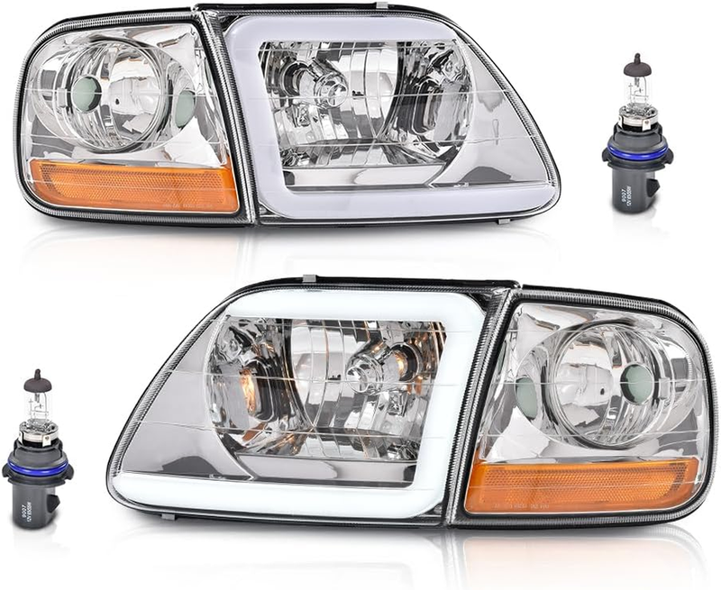Headlights Parking Lights for 1997-2002 Ford Expedition 1998-2003 Ford F150