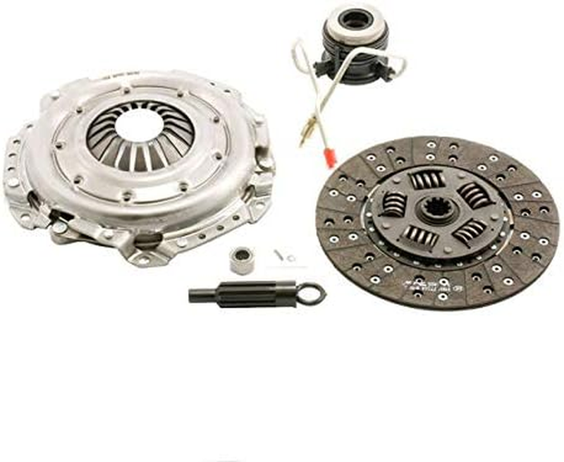 Clutch Kit with Cylinder Compatible with 1987-1989 Jeep Wrangler 4.2L 6-Cylinder