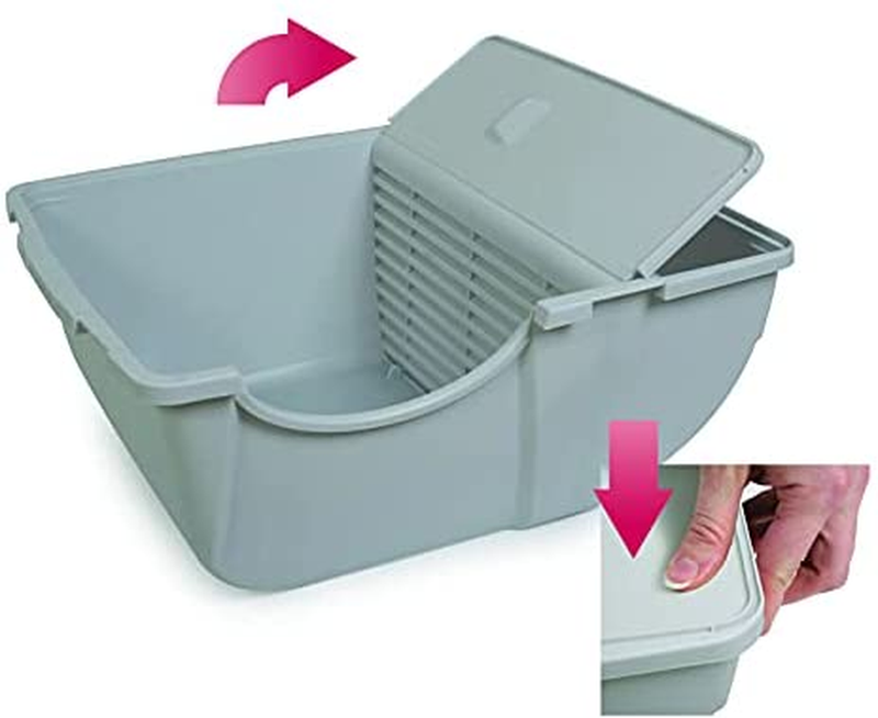 Cat Litter Box Self Cleaning Automatic Roll N Clean Removable Tray Waste Scoop
