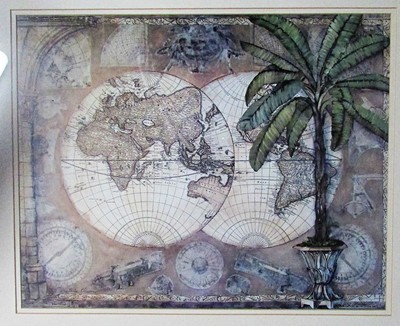 C. WINTERELE OLSON LITHOGRAPH SIGNED SOUTHERN PERSPECTIVE