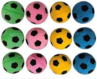 Foam Soccer Balls Cat Toys Balls Cat Toys 12Pcs , New