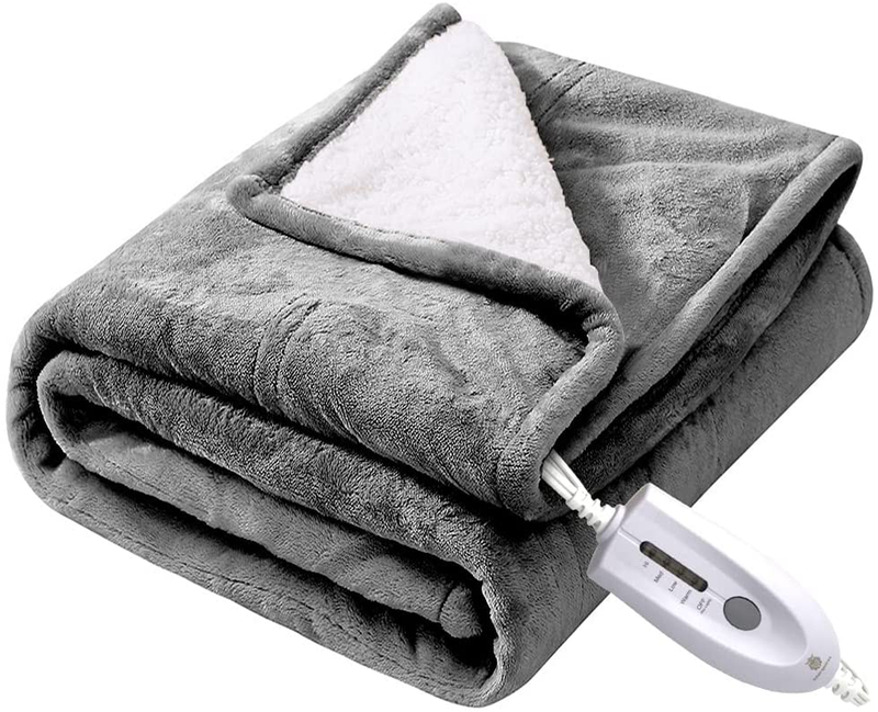 heated throw electric blanket 50 60 micro
