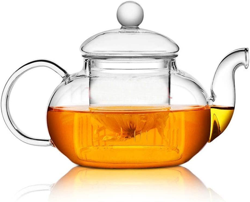 Pot With Infuser Stovetop Tea Pot Safe Blooming And Loose Le