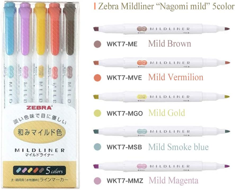 Highlighter Pen Set, 25 Pastel Color Set (Count) (Count) (Count)