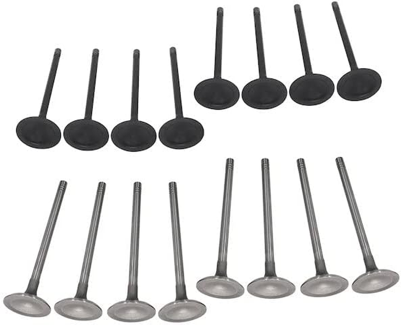 16 Piece Intake and Exhaust Valve Kit for 2010-2017 GMC Terrain 2.4L 4-Cylinder