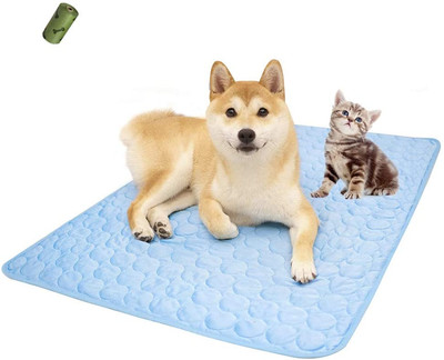 Summer Cooling Mat & Sleeping Pad- Water Absorption Top, Materials Safe, Easy Ca