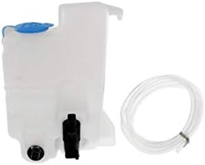 Windshield Washer Fluid Reservoir w/Pump Compatible with 2004-2014 Nissan Titan