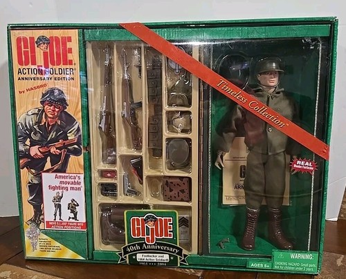 GI JOE 40th Anniversary Footlocker and 1964 Action Soldier