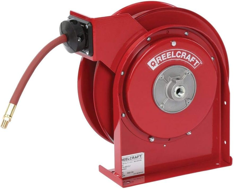 4435 OLP 1/4-Inch by 35-Feet Spring Driven Hose Reel for Air and Water