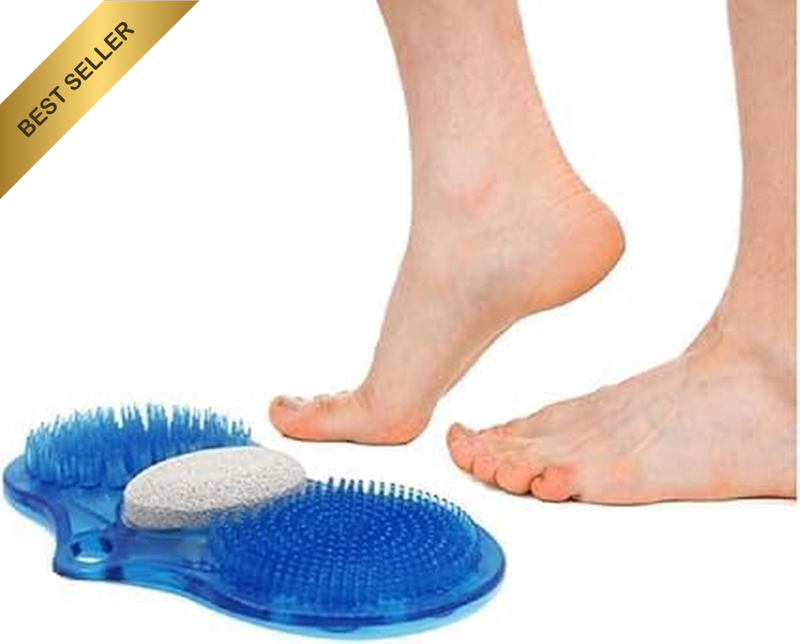 1 PCS Shower Foot Scrubber Massager, Foot Cleaner Bath Shower Foot Massage Mat P