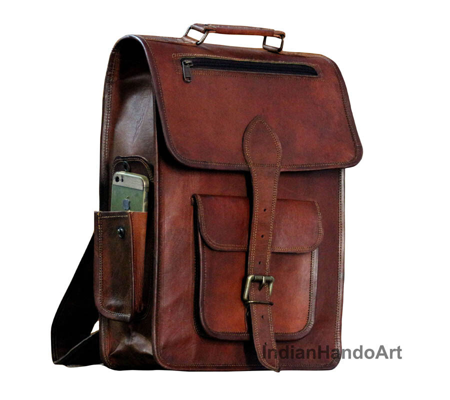 New Leather Vintage Rucksack Backpack For Men Stylist Leathe