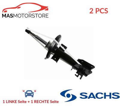 STOSSDAMPFER STOßDÄMPFER 2 STÜCK PAAR VORNE SACHS 317 422 2PCS P NEU