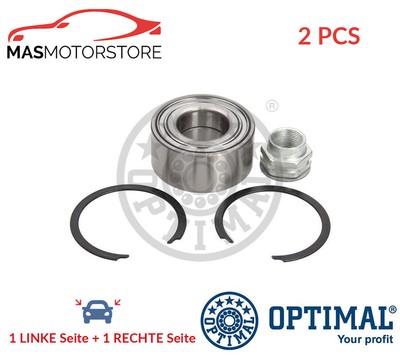 RADLAGERSATZ RADLAGER SATZ PAAR OPTIMAL 201136 2PCS G FÜR VAUXHALL CORSA III