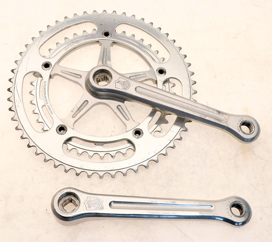 Campagnolo Nuovo Record Strada V4 Crankset 170mm 144BCD 54/42T Vintage