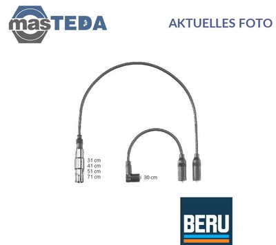 BERU ZÜNDLEITUNGSSATZ ZÜNDKABEL ZEF1223 P NEU OE QUALITÄT