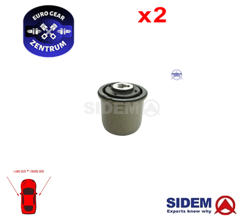 2 STCK LAGERUNG, ACHSK&Ouml;RPER SIDEM 819317 F&Uuml;R FIAT,LANCIA 2 PCS