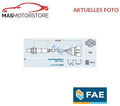 LAMBDASONDE LAMDASONDE FAE 77301 P NEU OE QUALITÄT