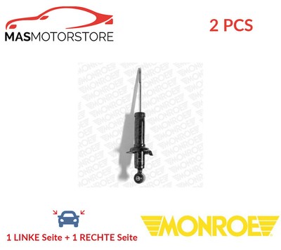 STOSSDAMPFER STOßDÄMPFER 2 STÜCK PAAR HINTEN MONROE 23970 2PCS G NEU