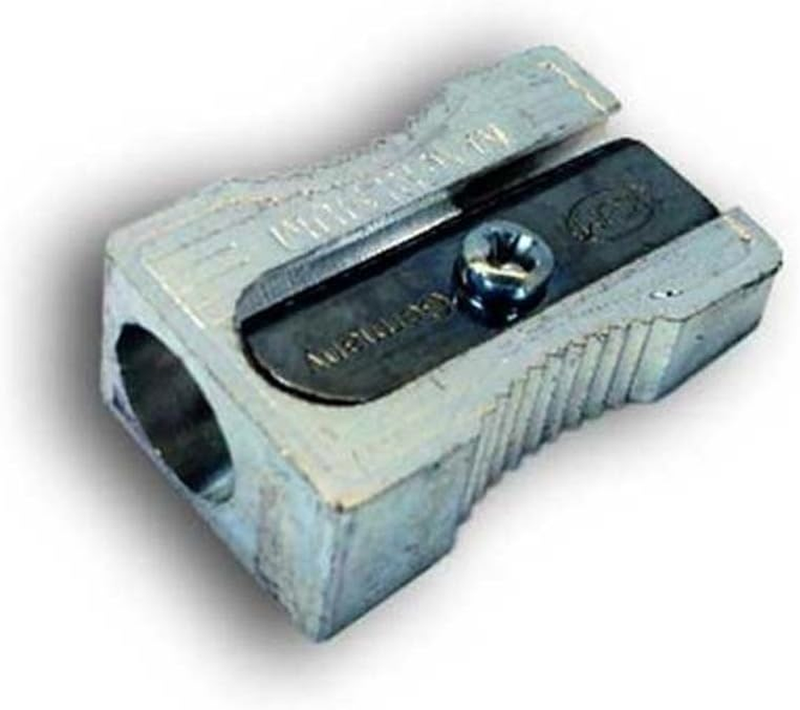 Kum 400-1K Magnesium Alloy Metal 1-Hole Steel Blade Wedge Pencil Sharpener
