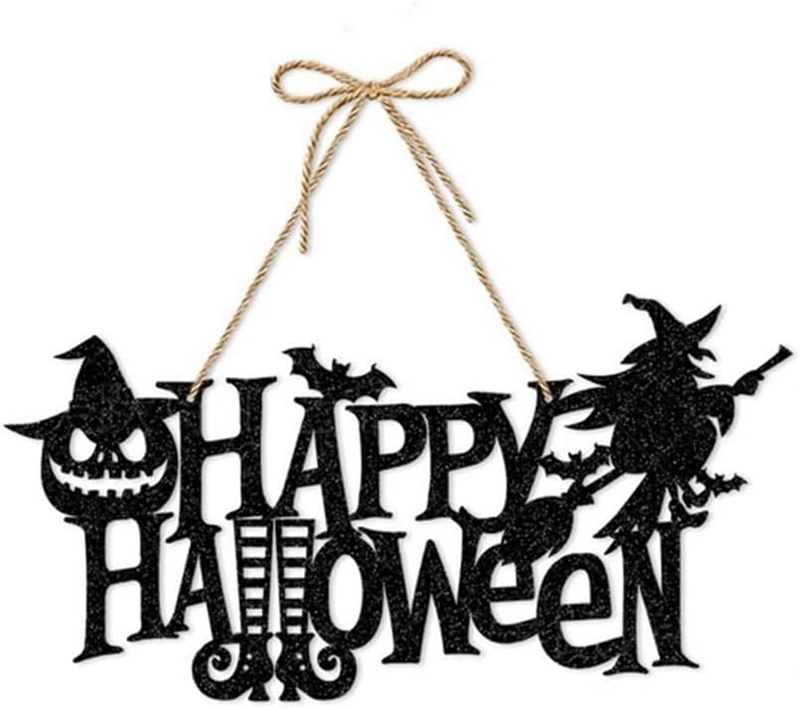 Halloween Hanging Decorations, Spider Pumpkin Ghost Bat Decorations, Plastic Hal