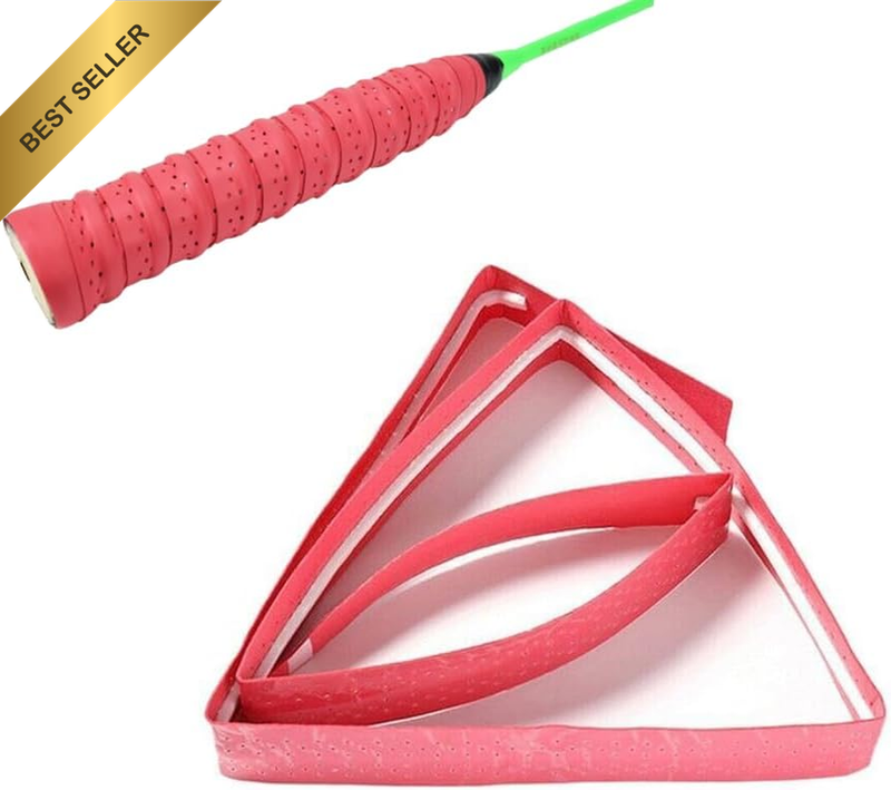4/8 PCS Anti-Slip Tennis Badminton Squash Racquet over Grip Tape – Sweat Absorbe