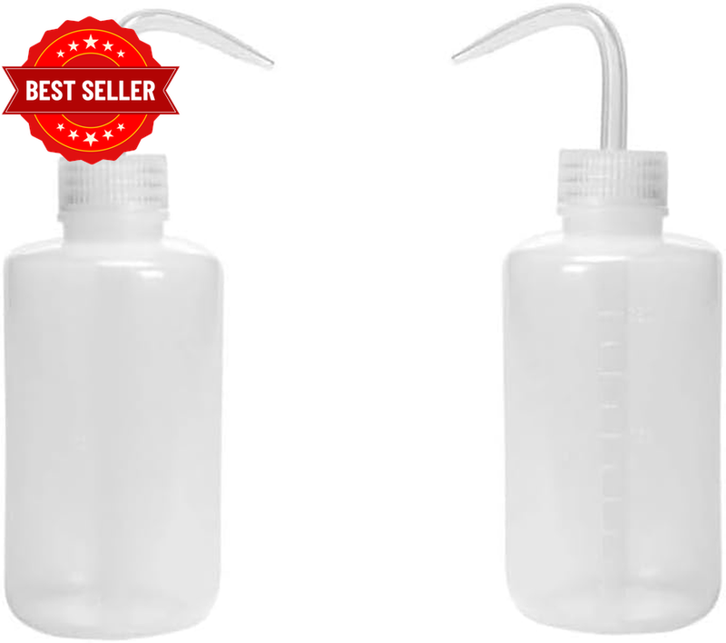 250Ml Plastic Squeeze Bottle with Scale for Gardening, Laboratory, Succulents &