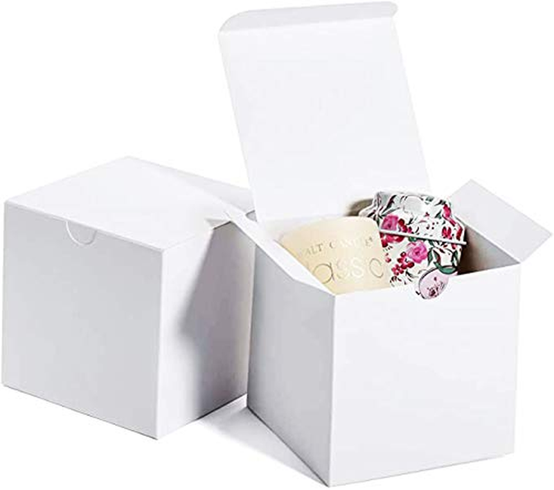 Es 4x4x4'' 10 Pack, Gift Boxes With Lids For Bridesmai