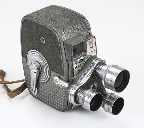 Vintage Keystone Olympic 8mm Film Camera w/Hard Case Vintage Keystone Olympic 8mm Film Camera w/Hard Case