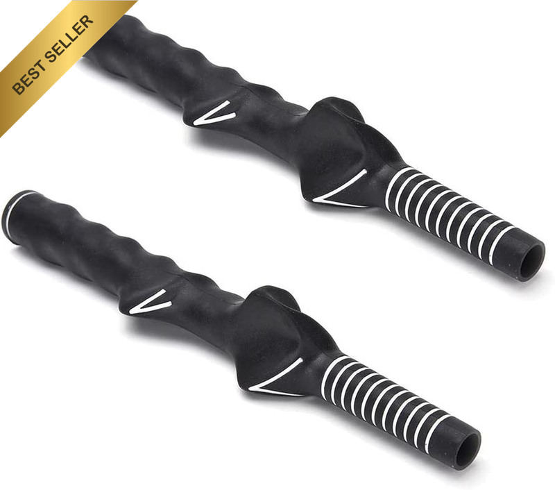 Right-Handed Golf Swing Training Grip Trainer, Black