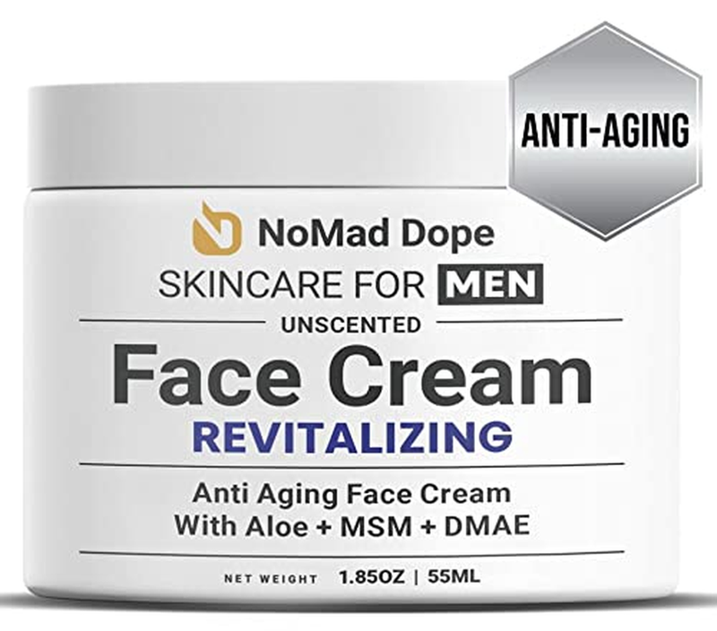 Mens Face Moisturizer- Mens Face Lotion anti Aging Face Cream- Natural Organic a