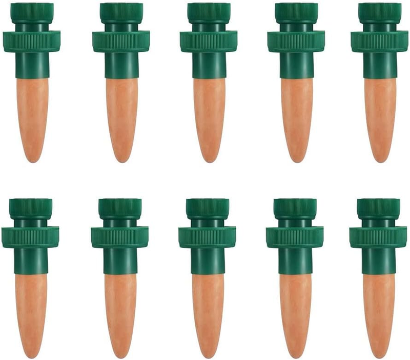 10Pcs Bottle Adapter Self Watering Spikes Plant Waterer Terracotta Plant Waterin