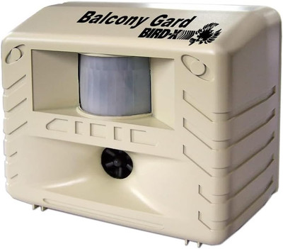 Balcony Gard, Ultrasonic Bird Preventer, Outdoor Bird Decoy with Motion-Sensor, 