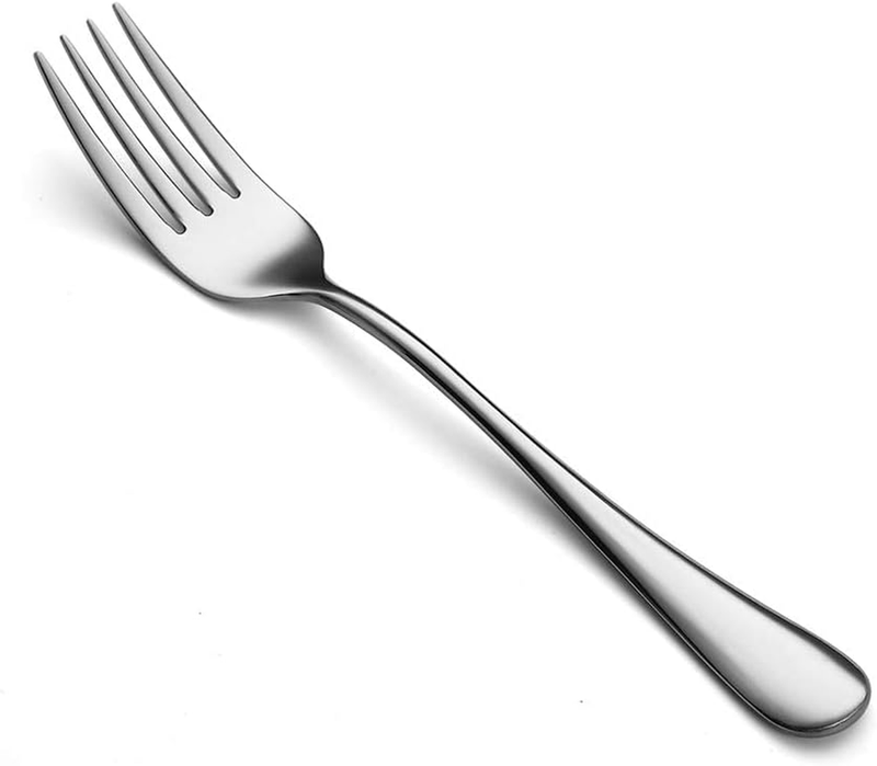 Set Of 8 Stainless Steel Silverware Flatware Appetizer Desse