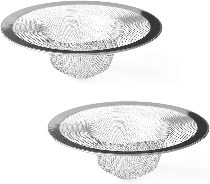 Shower Hair Drain Catcher, Stainless Steel Hair Catcher  (4.33...
