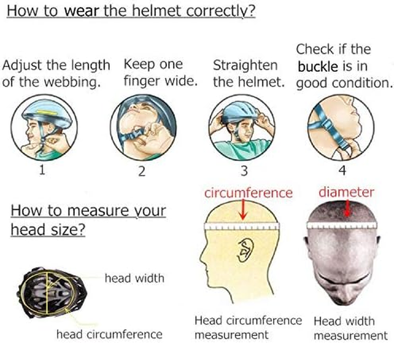 Adult Bike Helmet Mens Bike Helmet Riding Helmet One-Piece Adjustable Womens Bik