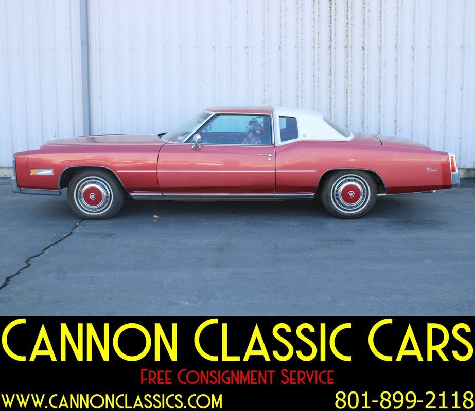 Owner ***1976 Cadillac Eldorado     Red***