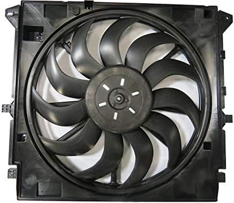 Radiator Condenser Cooling Fan Brushless Motor for 2015-2019 Chevy Colorado