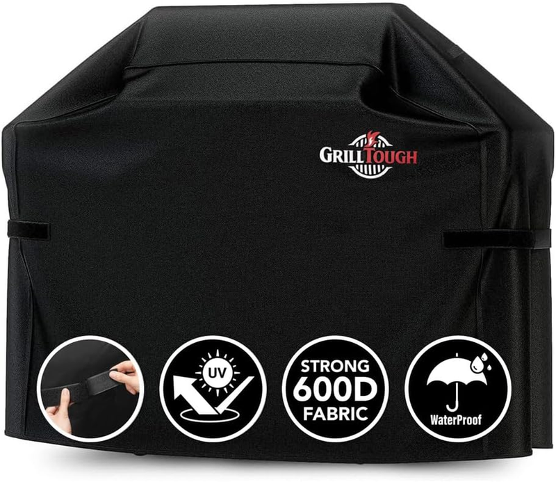 Heavy Duty BBQ Grill Cover for Outdoor Grill, 58 Inch – Waterproof, Weather Resi