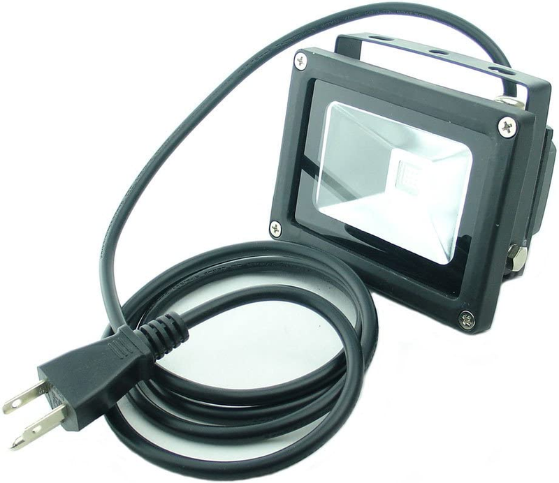 QUANS 110V 10W UV Ultra Violet LED Black Light for Curing Glue, Resin Cure 3D Pr