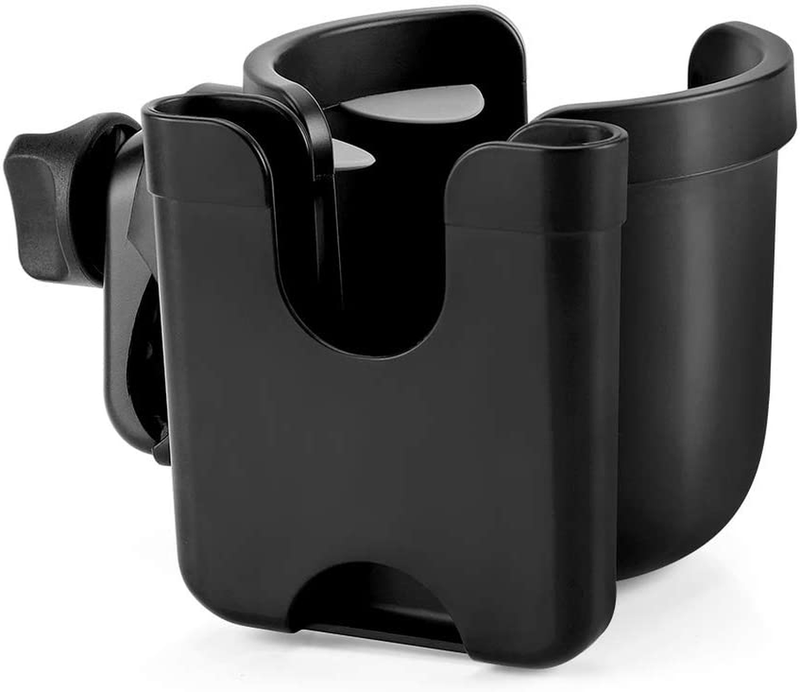 2-In-1 Wheelchair Cup Holder, Cup and Phone Holder for Bike, Walker, Stroller
