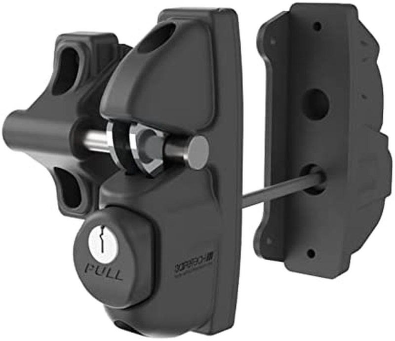 X2 Two Sided Gate Latch - Key Lockable Gate Lock - Safety Fence