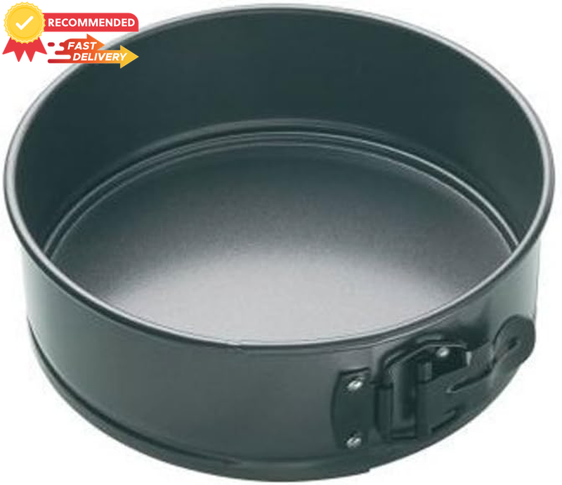 Masterclass Non-Stick Springform Cake Tin 18cm Loose Base Carbon Grey