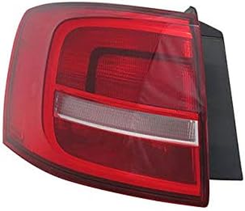 Left Driver Side Outer Tail Light Assembly for 2015-2018 Volkswagen Jetta