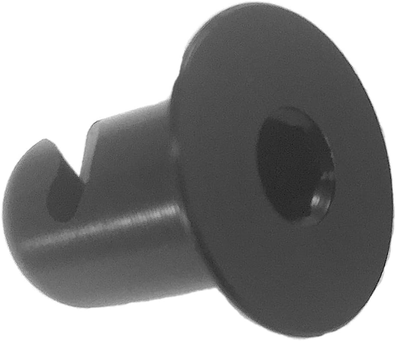 7/16" Black Aluminum Dzus Button Flush Allen Head Quarter Turn Fasteners .500 (2