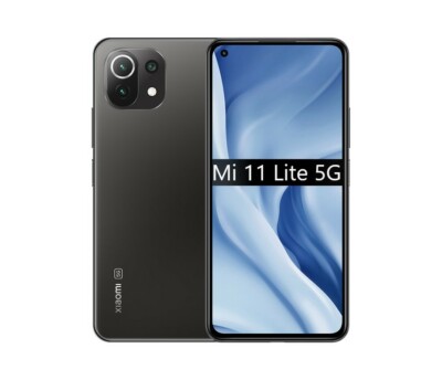 Cellulare Smartphone Xiaomi - Mi 11 Lite 5G - 6,55" 6GB RAM 128GB TRUFFLE BLACK