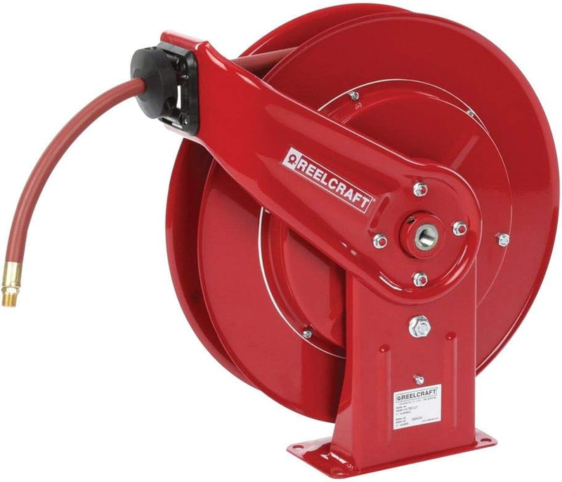 7850 OLP 1/2-Inch by 50-Feet Spring Driven Hose Reel for Air/Water