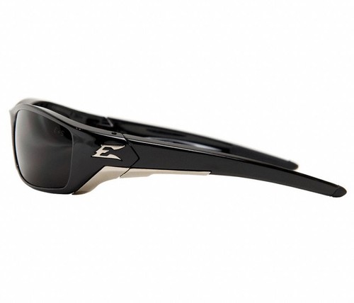Edge Eyewear SR116 Reclus Scratch-Resistant Safety Glasses, Smoke Lens Color