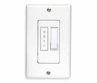 Dayton 1AGV3 3-Speed Single Fan Control White