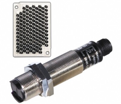 Autonics (BR400-DDT-C) 79mm Diffuse Reflective Cylindrical Photoelectric Sensor